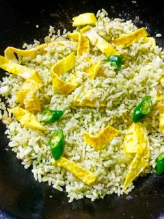 Foto resep Nasi Goreng Ijo