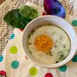 ☆Œuf Cocotte aux Épinards☆