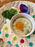 ☆Eggs en Cocotte with Spinach☆