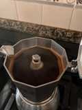 Espresso Coffee in Italian Maker