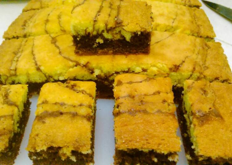 2. Cake campur coklat