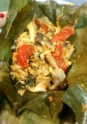 Foto resep Pepes jamur merang