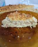 Torta de harina de almendras y coco