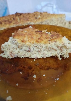 Una foto de Torta de harina de almendras y coco