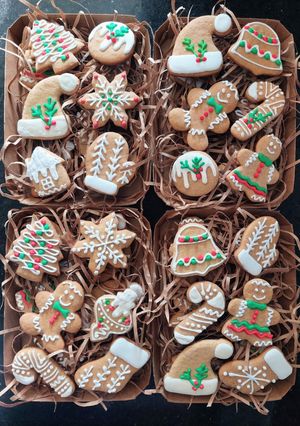 Una foto de Galletitas de jengibre. Ginger cookies