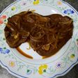 Filetes de hígado encebollado
