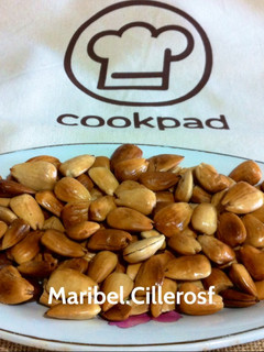 Una foto de Almendras fritas en el microondas
