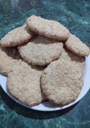 Una foto de Cookies de Avena y Naranja
