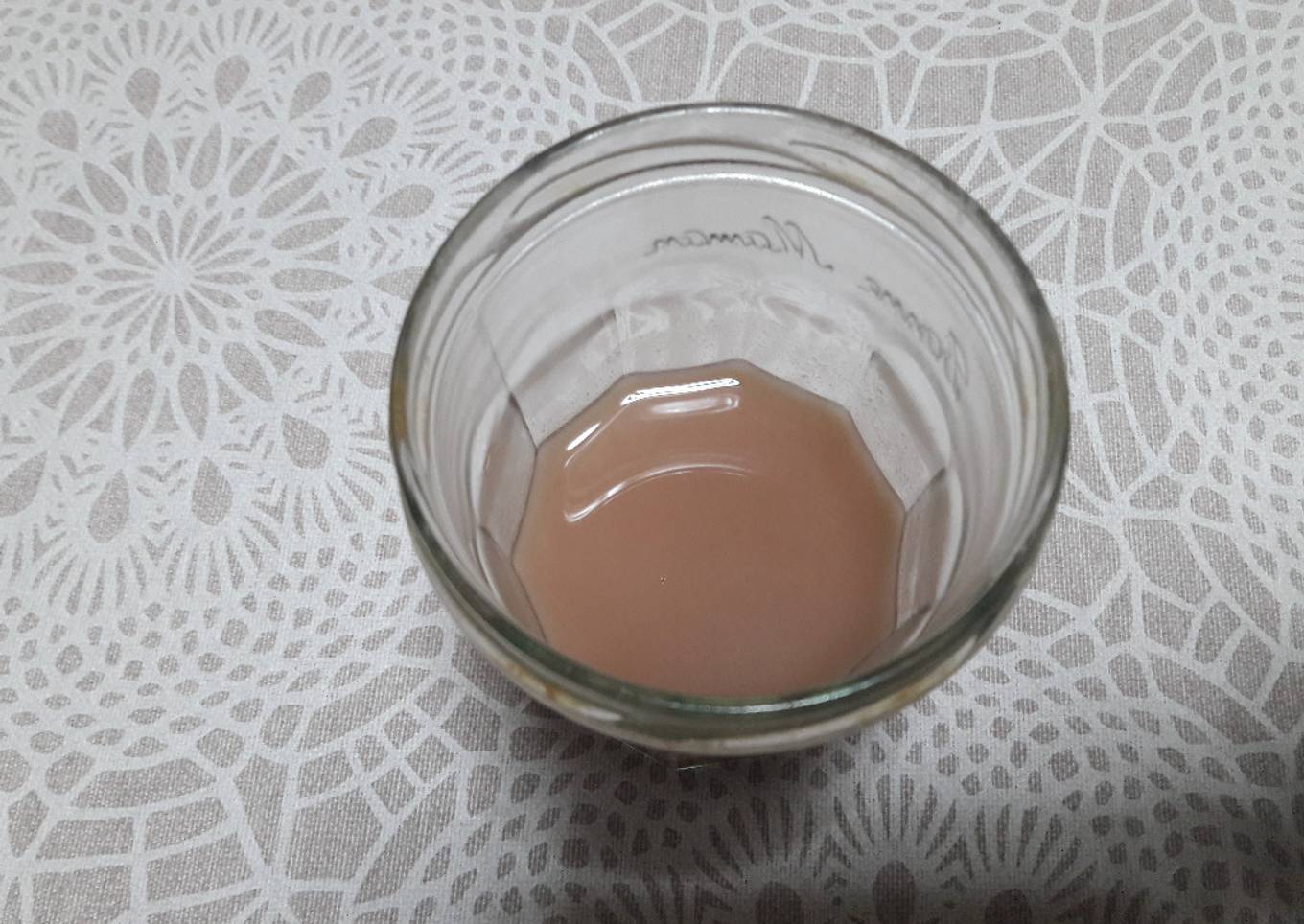 "Leche" de arroz rojo vegana<br /> 🥛