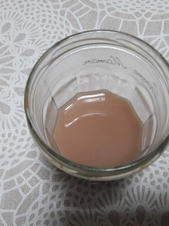Una foto de "Leche" de arroz rojo vegana 🥛