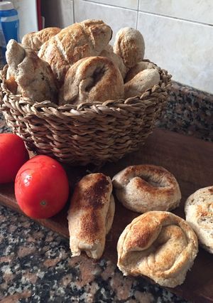 Una foto de Pancitos integrales caseros