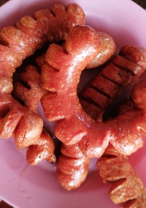 Sült virsli recept fotója