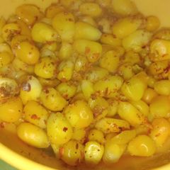 A picture of Masala Corn.