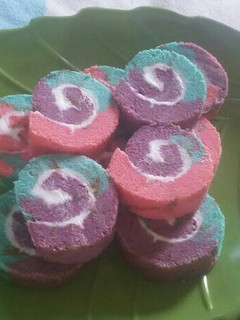 Foto resep Unicorn roll cake