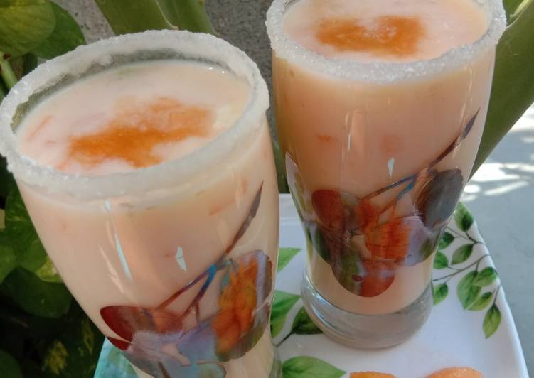 Recipe of Ultimate Muskmelon smoothie