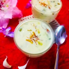 A picture of Garlic payasam.