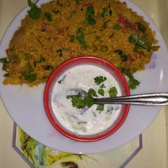 A picture of Tava pulav.