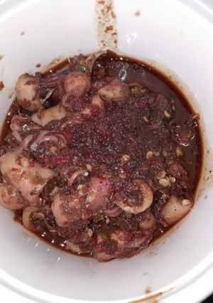 Foto resep Sambel terasi cumi