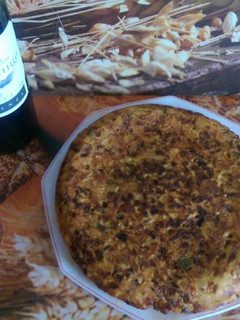 Una foto de Tortilla paisana madrileña