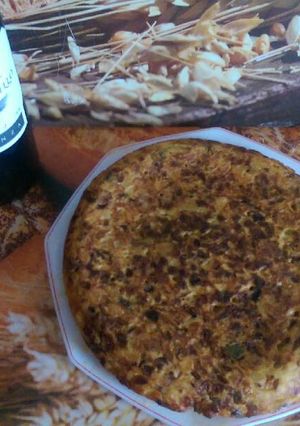 Una foto de Tortilla paisana madrileña