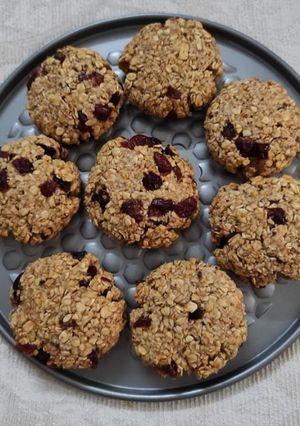 A picture of Oatmeal&cranberry Cookies 🍪.