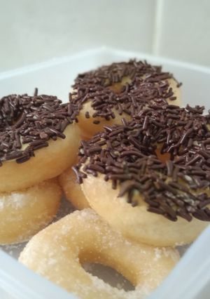 Foto resep 08. 🍩 Donat Jadul Ekonomis, No Telur! No Susu! #fooddeha
