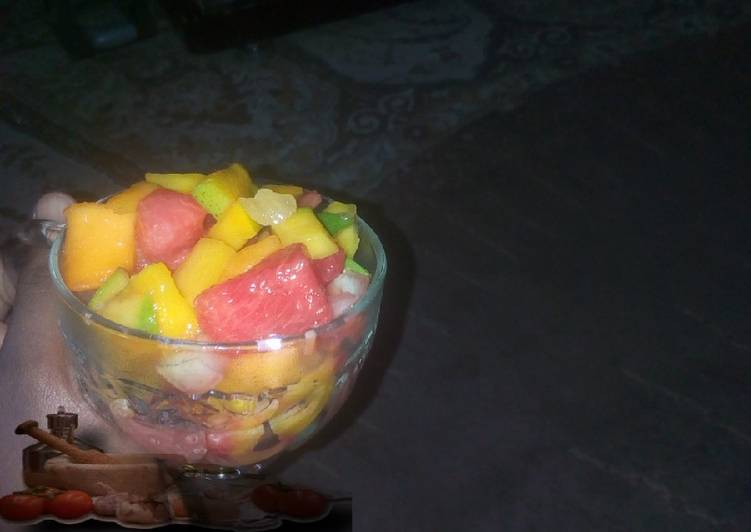 Easiest Way to Prepare Quick Fruit salad