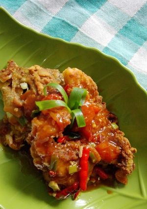 Foto resep Gurame crispy asam manis