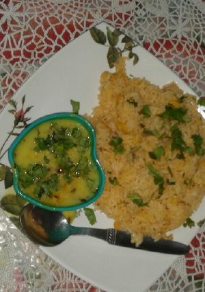 A picture of Khadi khichadi.