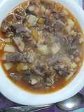 Tremendo guiso de arroz con carne. ¡¡¡No te lo podes perder!!!