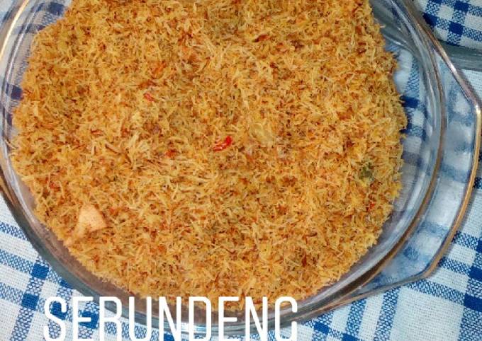 Resep Serundeng kelapa Anti Gagal