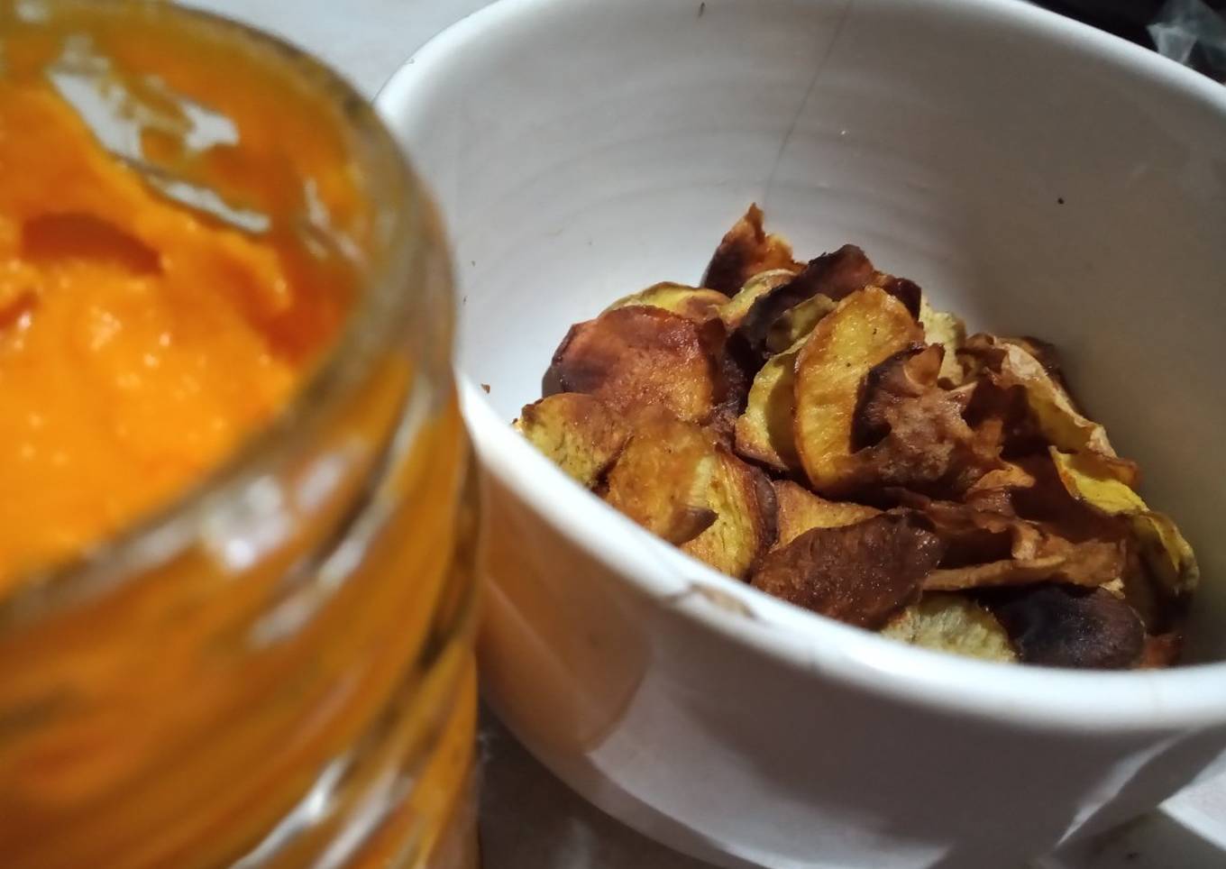Snack saludable: batatas fritas bien crocantes 😉