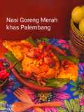 Nasi Goreng Merah khas Palembang||Red Fried Rice from Palembang