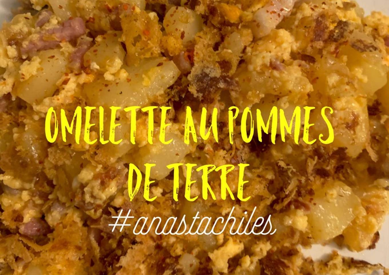 Telur Kentang (Omelette au Pommes de Terre)