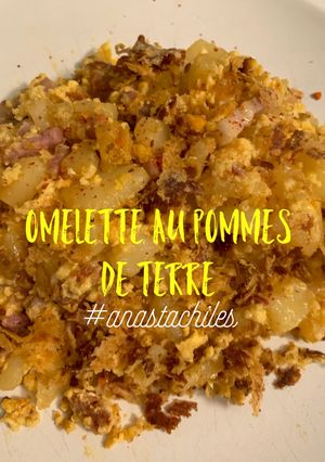 Foto resep Telur Kentang (Omelette au Pommes de Terre)