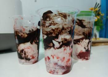 Resep Populer Susu strawberry ala korea Enak dan Sehat