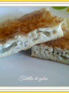 Una foto de Tortilla de gulas