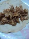 Tacos de chicharrón graso o con cebo de arriero. Jalisco
