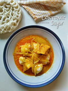 Foto resep Lontong Sayur Labu Siam & Tahu