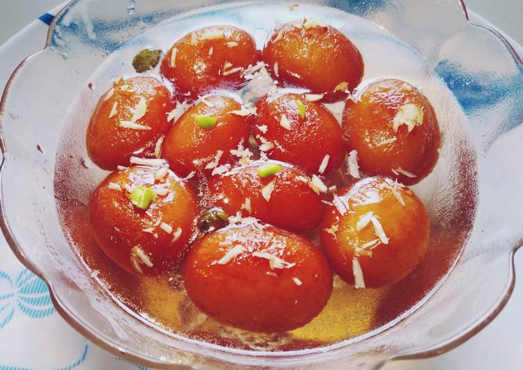 Recipe of Homemade Gulab Jamun (गुलाबजाम)