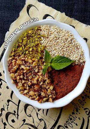 عکسی از دستور مامونیه دسر سوریه 🌸 پودینگ سمولینا