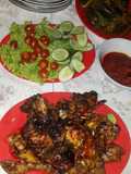 Ayam bakar bumbu ungkep sendiri