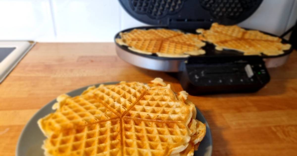 Crispy waffles Recipe by Malin Cookpad