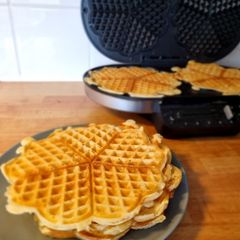 A picture of Crispy waffles.