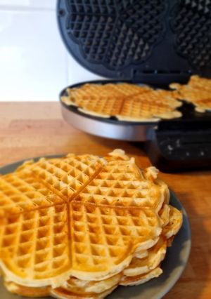 A picture of Crispy waffles.