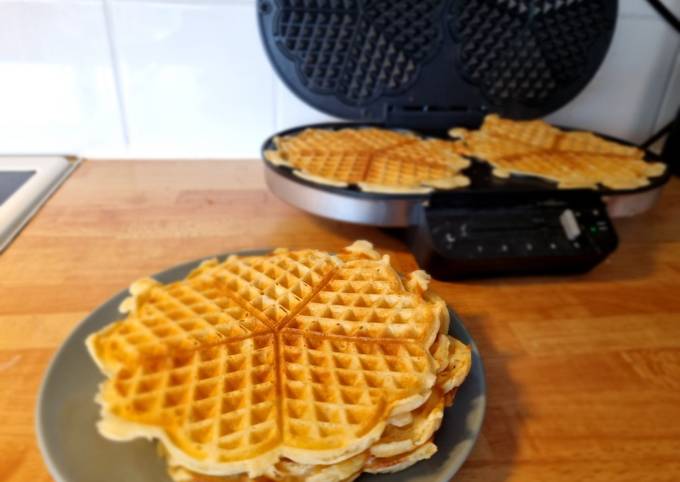 Crispy waffles Recipe by Malin Morgan - Cookpad