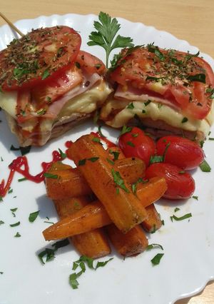 Una foto de Matambrito a la pizza