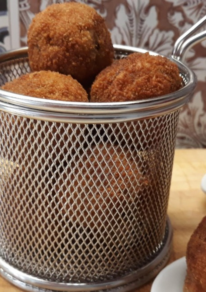 Una foto de Croquetas de setas