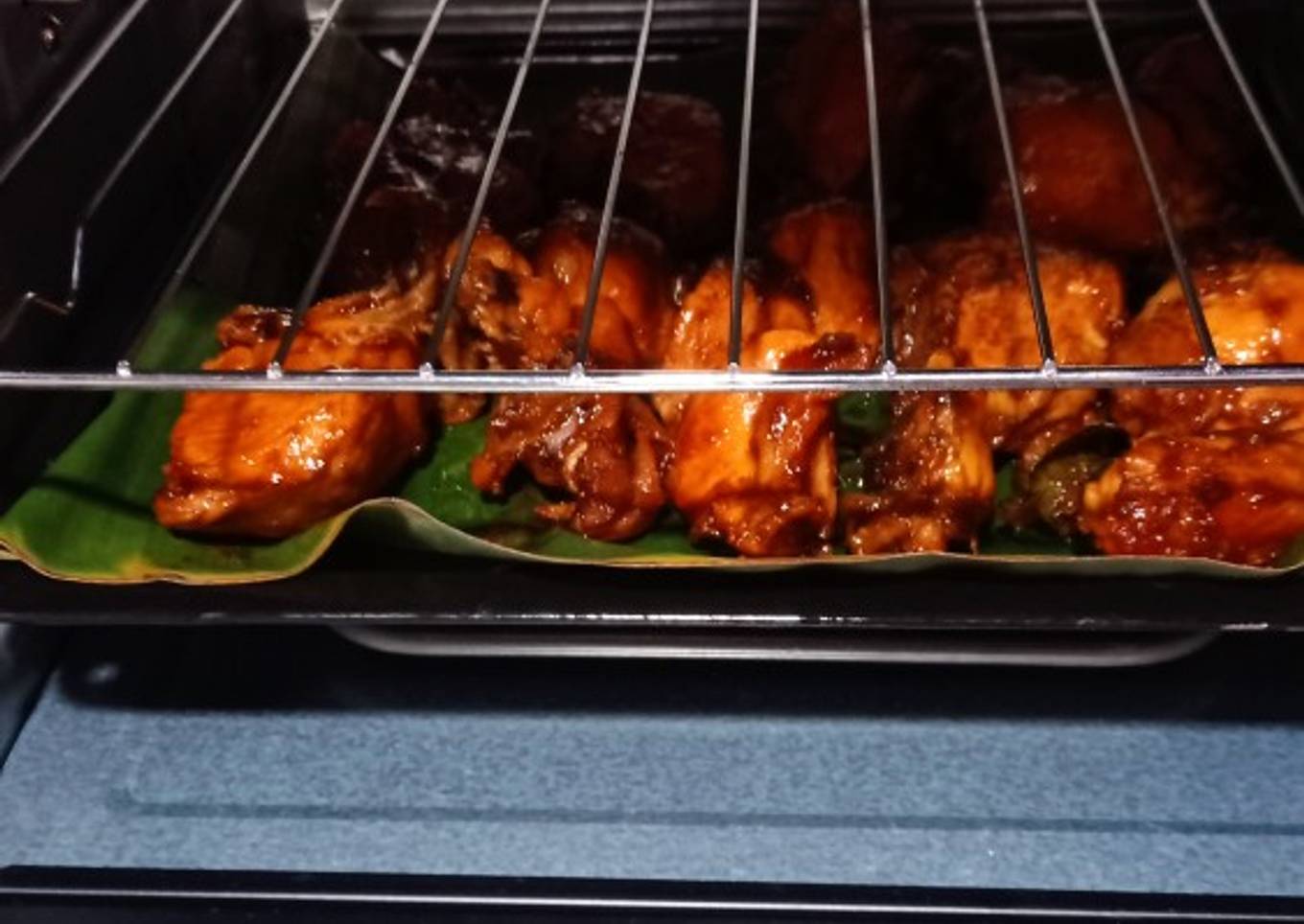 Ayam panggang madu simple