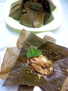 Foto resep Botok Tahu Udang Kemangi